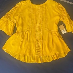 Peplum Blouse|NWT